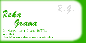 reka grama business card